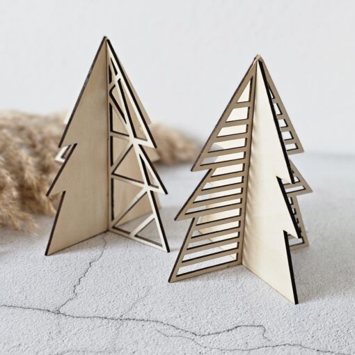 Laserdatei "3D Weihnachtsbaum zum Stecken" [Digital] – Bild 3
