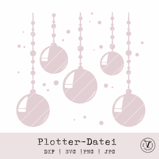 TheVectorians_Plotterdatei_Christbaumkugeln