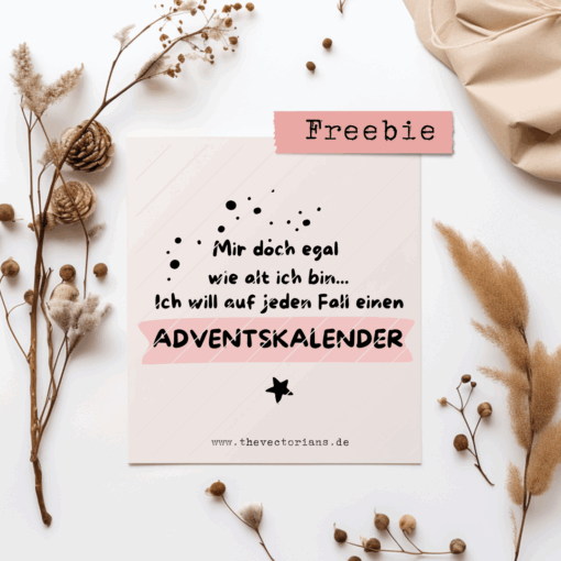 Plotterdatei "Egal wie alt - Adventskalender" [Digital] – Bild 2