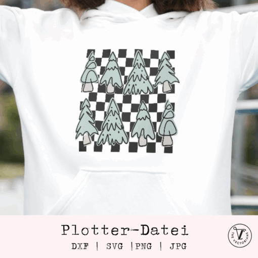 TheVectorians_plotterdatei_Tannenbäume