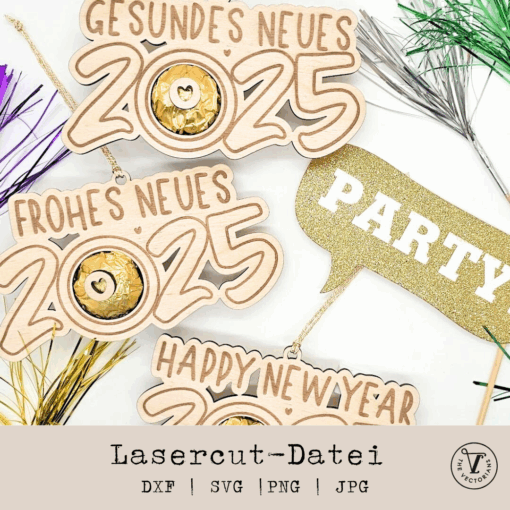 TheVectorians_Lasergravur_Neujahrswünsche 2025