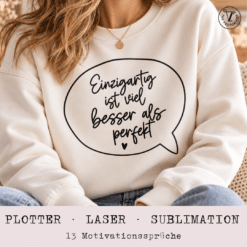 Plotterdatei Motivationssprüche Plotten Lasergravur Sublimation