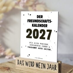 Freundschaftskalender 2027 – Für Lieblingsmenschen mit Herz & Humor – Bild 2
