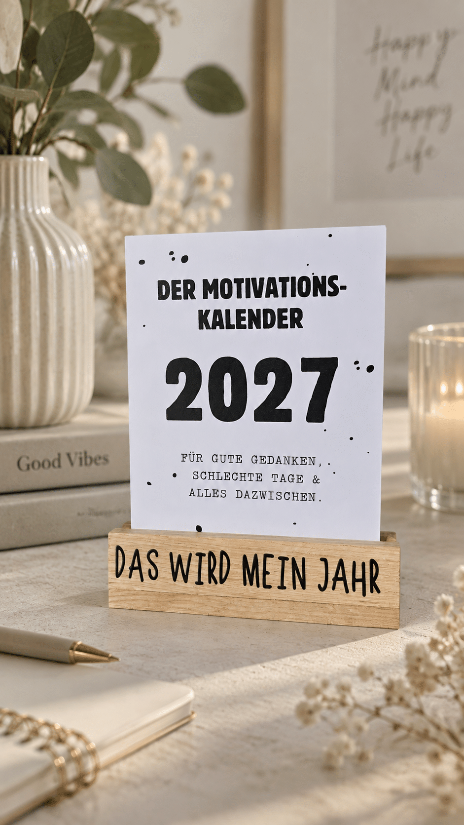 Motivationskalender 2027 – Kalender mit positiven Sprüchen – Bild 10