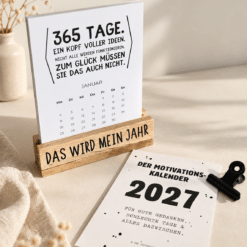 Motivationskalender 2027 – Kalender mit positiven Sprüchen – Bild 7