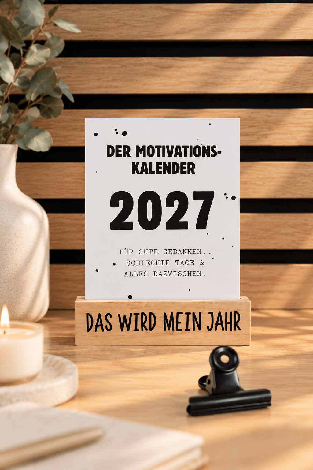 Motivationskalender 2027 – Kalender mit positiven Sprüchen – Bild 4