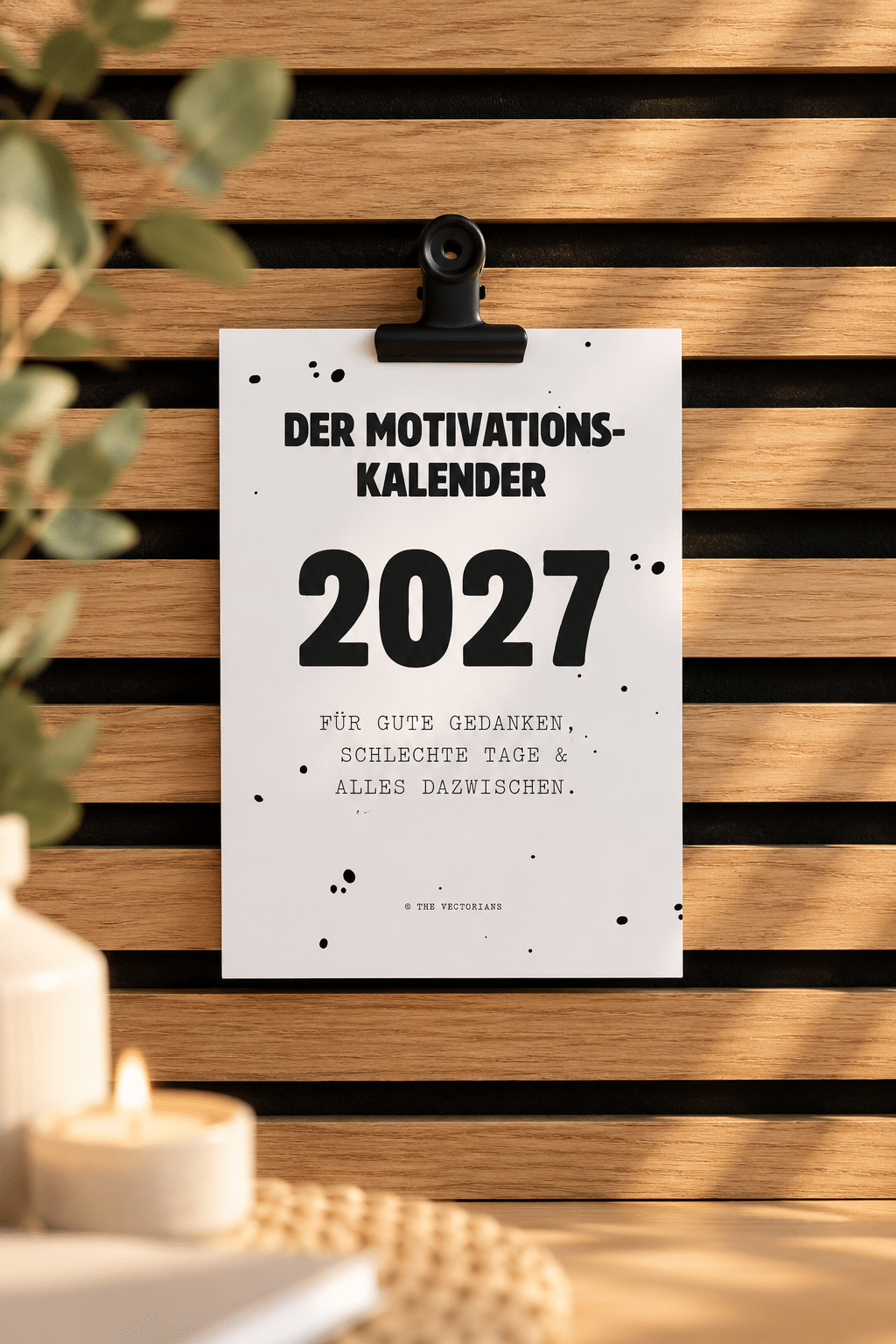 Motivationskalender 2027 – Kalender mit positiven Sprüchen – Bild 9
